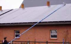 Reinigung seiner Solardachanlage